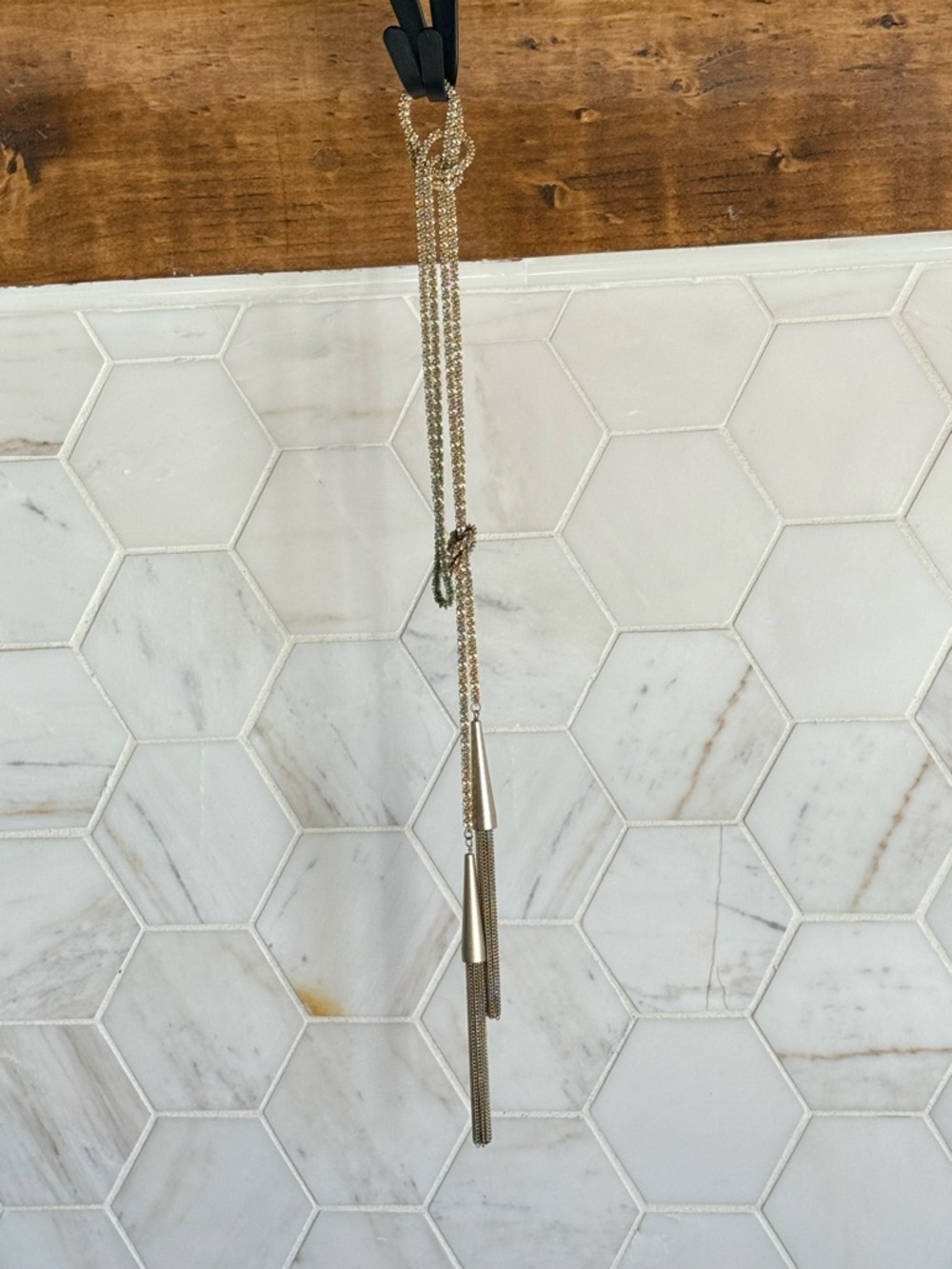 Kendra Scott Gold Layered Tassel Necklace